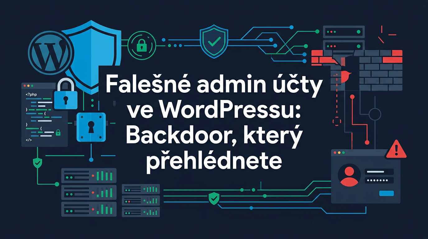 Falešné admin účty ve WordPressu: Backdoor, který přehlédnete